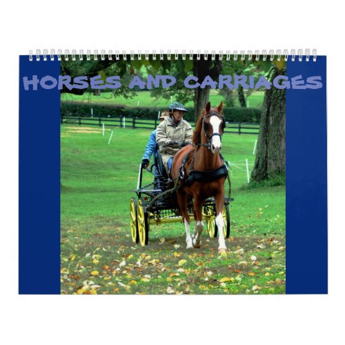 CARRIAGE DRIVING CALENDAR