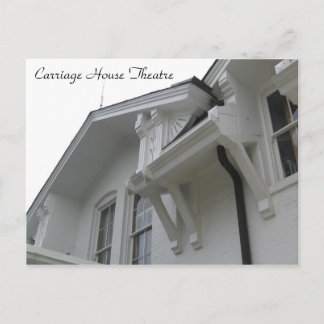 Carriage House Theatre view of architecture style Postcard
