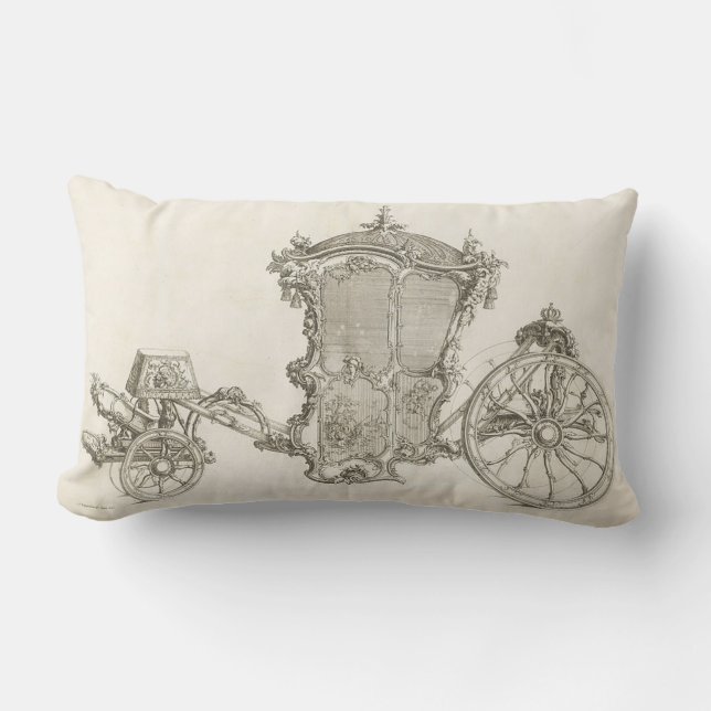 Carriage Lumbar Pillow (Front)