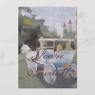 Carriage Ride Sightseeing Invitation