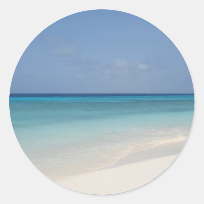 Carribean Beach Sticker