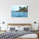 CARRIBEAN ISLAND #1 ON CANVAS 20 &quot;x 16&quot;