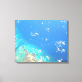 CARRIBEAN SEA #3 ON CANVAS     20 "x 16" Print