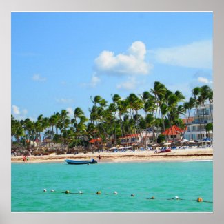 CARRIBEAN SEA # 9 POSTER