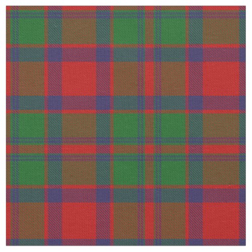 Carrick Clan Tartan Fabric