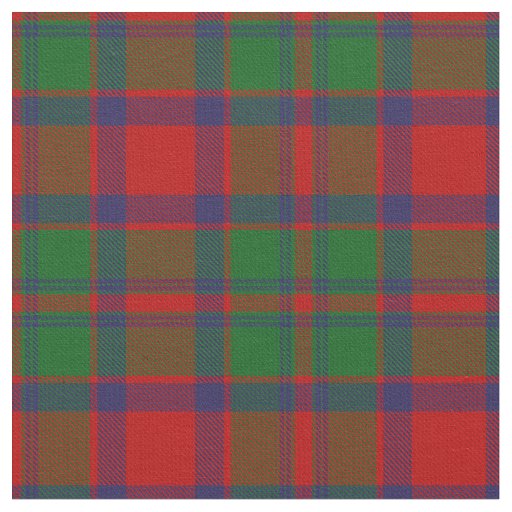 Carrick Clan Tartan Fabric