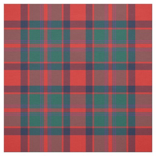 Carrick District Tartan Fabric