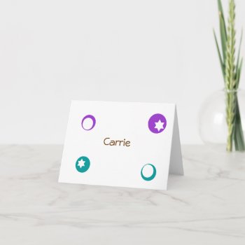 Carrie Foldover Thank You by eMitz_com at Zazzle