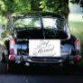 Carried Away Just Married Car Banner