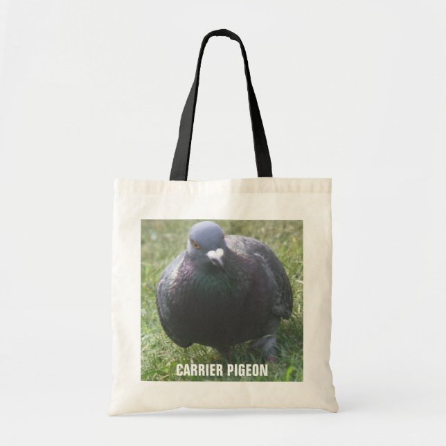 Carrier Pigeon Tote Bag (Front)