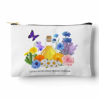 Carrie's Herbal Infused Skincare Cookbook Pouch