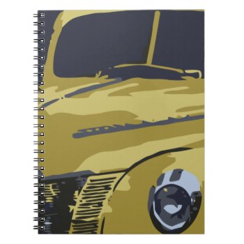 Carro Amarelo Notebook by ARTBRASIL at Zazzle