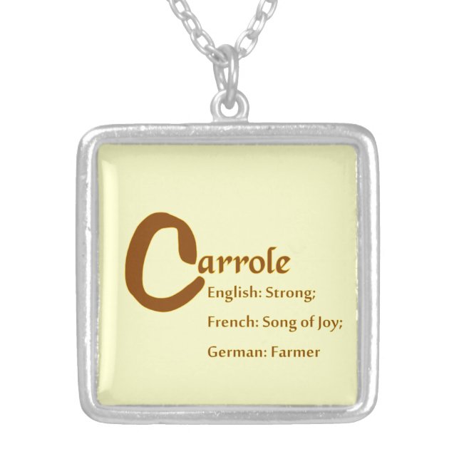 Carrole Necklace (Front)