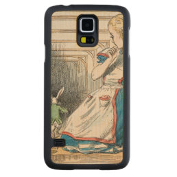 Carroll: Alice, 1865 Carved Maple Galaxy S5 Slim Case