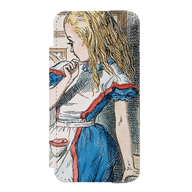 Carroll: Alice, 1865 Incipio iPhone Wallet Case (Folio Front)