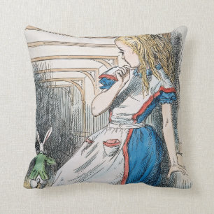 Carroll: Alice, 1865 Throw Pillow