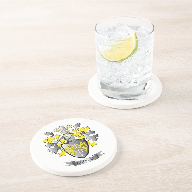 Carroll Coat of Arms Coaster (Side)
