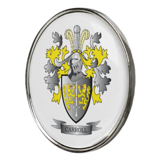 Carroll Coat of Arms Golf Ball Marker