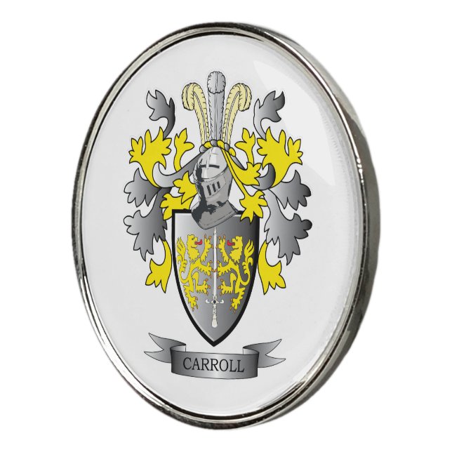 Carroll Coat of Arms Golf Ball Marker (3/4)
