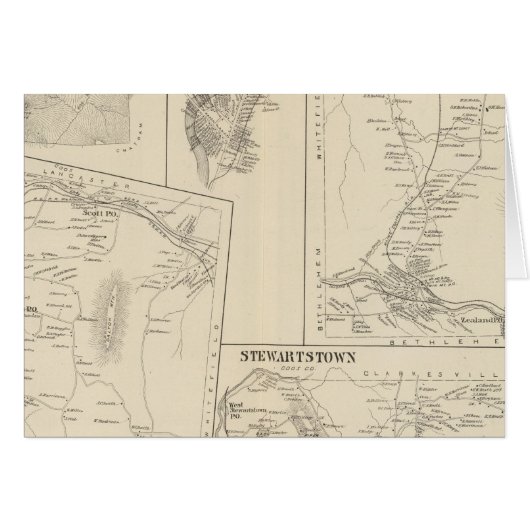 Carroll, Coos Co Cards (Front Horizontal)