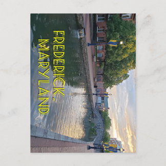 Carroll Creek Frederick Maryland #2 Postcard