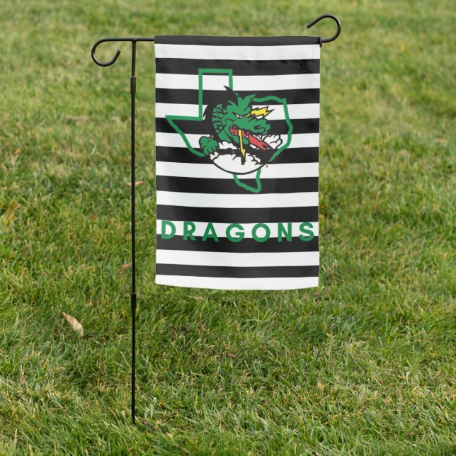 Carroll Dragon Garden Flag (In SItu)
