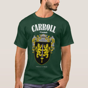 Carroll Family Coat of Arms Translation and Meanin T-Shirt