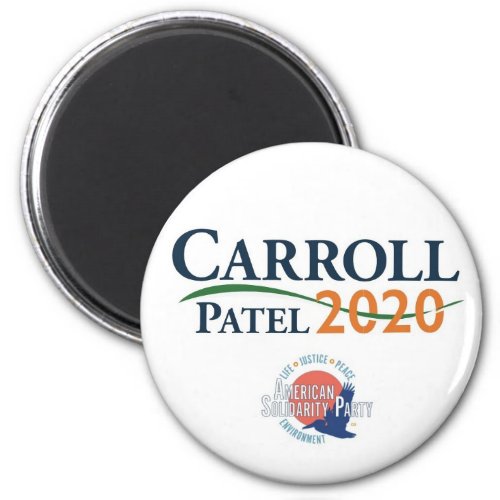 CarrollPatel Magnet Button