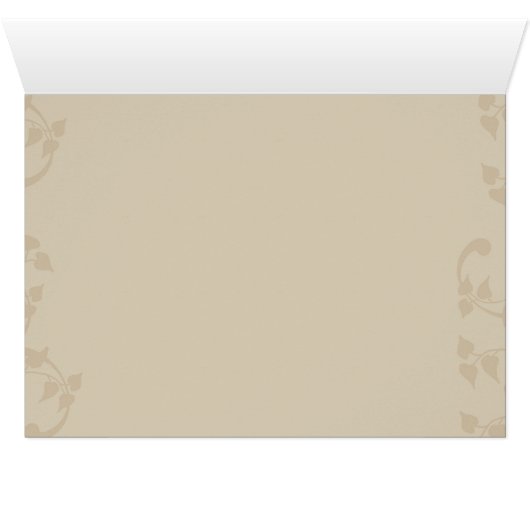 Carroll Teddy Bear Card (Inside Horizontal (Bottom))