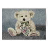 Carroll Teddy Bear Card (Front Horizontal)