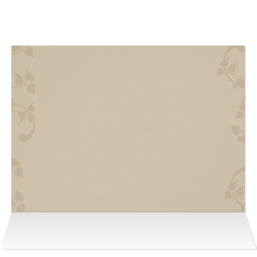 Carroll Teddy Bear Card (Inside Horizontal (Top))