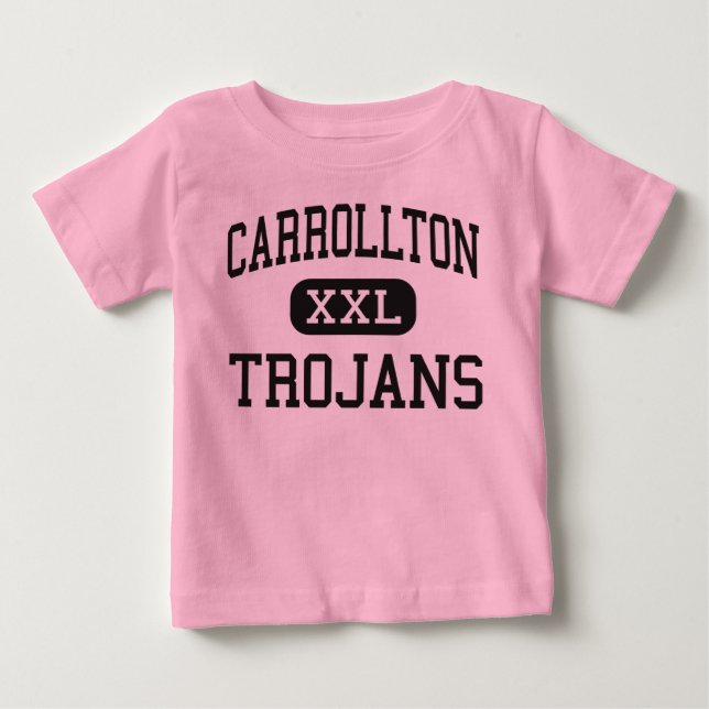 Carrollton - Trojans - Junior - Carrollton Georgia Baby T-Shirt (Front)