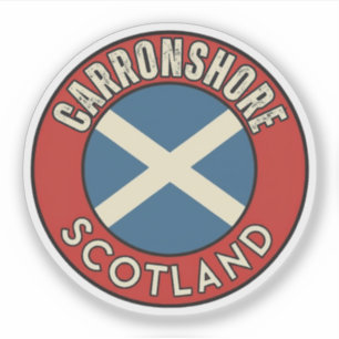 Carronshore, Scotland Sticker