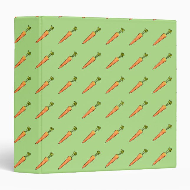 Carrot 3 Ring Binder (Front/Spine)