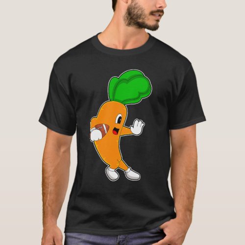 Carrot American Football T_Shirt