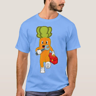 Carrot As Mechanic With Toolbox  T-Shirt