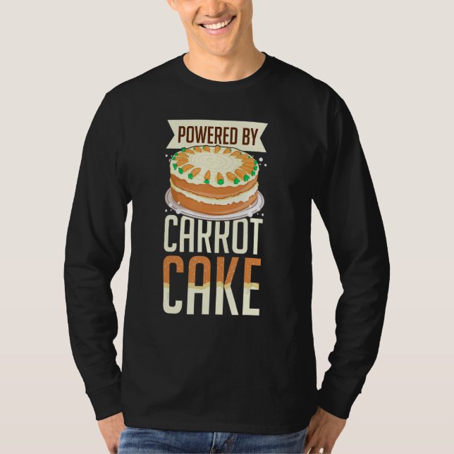 Carrot Cake Recipe Cupcakes Pie Gluten Free Vegan T-Shirt (Front)