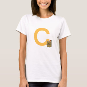 Carrot Cake Slice bunny teeth icing dessert T-Shirt