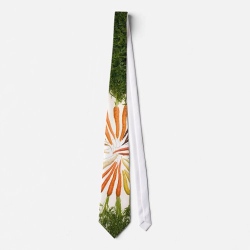 Carrot Center Tie