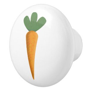 Carrot Ceramic Knob