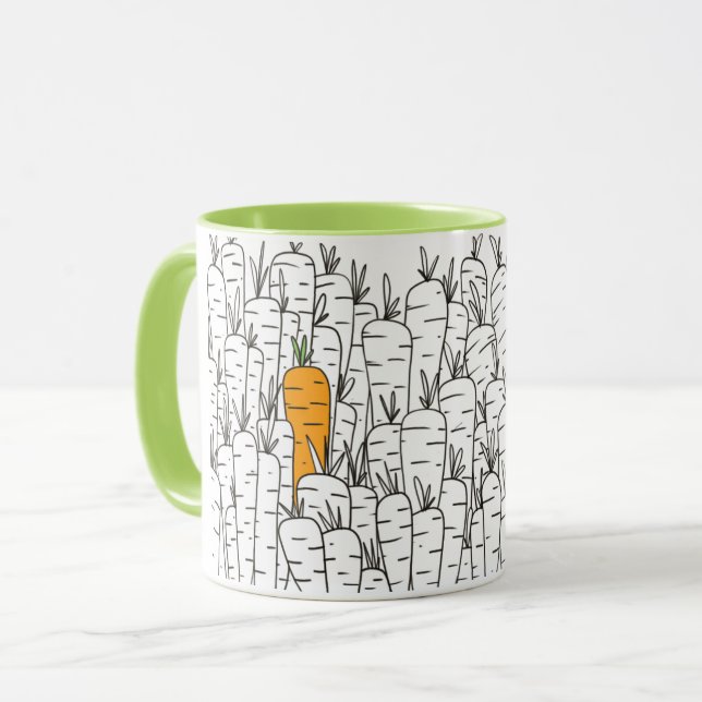Carrot Combo Mug (Front Left)