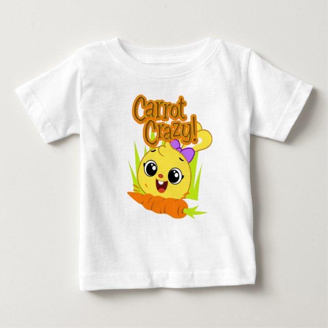Carrot Crazy Baby T-Shirt (Front)