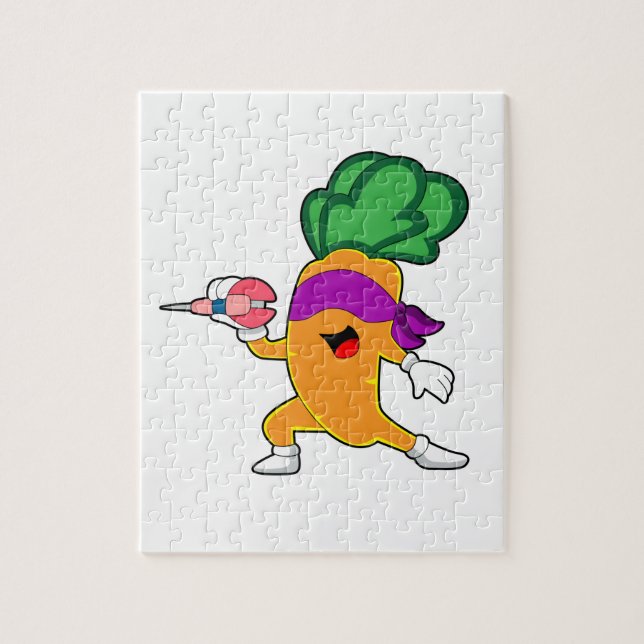 Carrot Darts Dart Jigsaw Puzzle (Vertical)