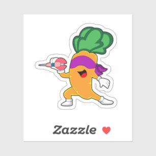 Carrot Darts Dart Sticker