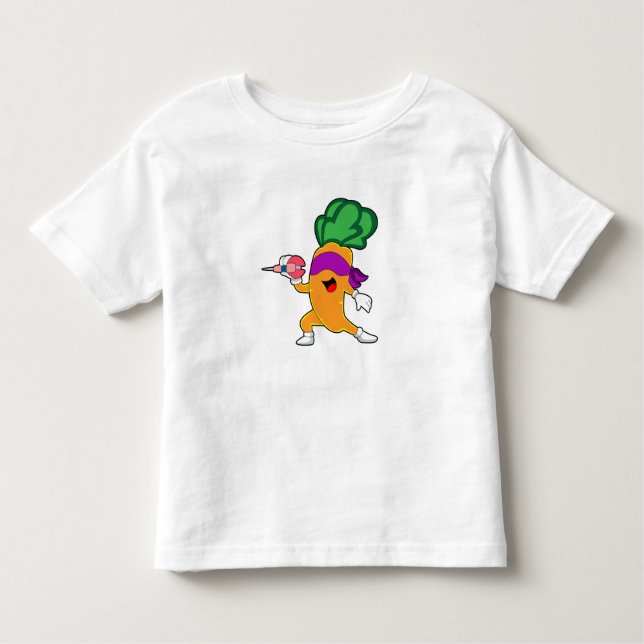 Carrot Darts Dart Toddler T-shirt (Front)
