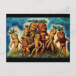 Carrot Family Weirdness Postcard