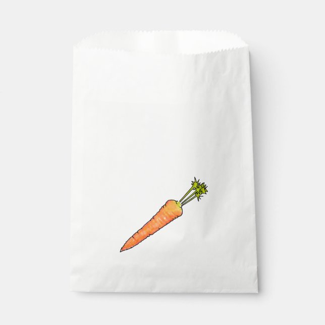 Carrot Favor Bag (Front)