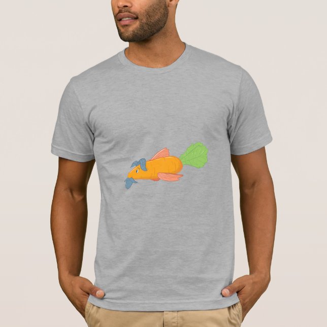 Carrot Fish T-Shirt (Front)