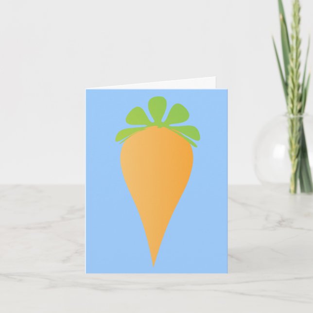 Carrot Holiday Card (Front)
