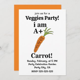 Carrot I am A+ Funny Carrot